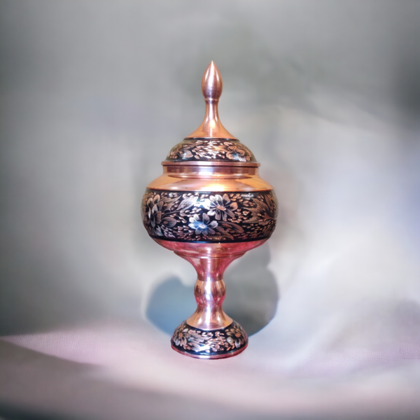 Esfahani Diamond-Cut Copper Bowl